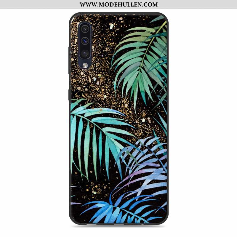 Hülle Samsung Galaxy A50 Schutz Persönlichkeit Nette Handy Karikatur Case Kreativ Grau