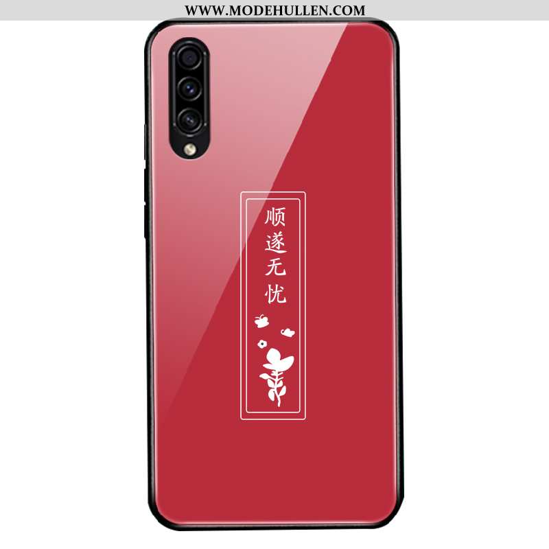 Hülle Samsung Galaxy A50s Kreativ Trend Case Handy Sterne Glas Anti-sturz Rote