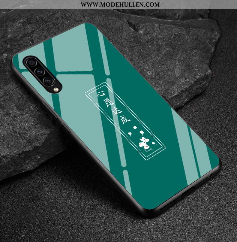 Hülle Samsung Galaxy A50s Kreativ Trend Case Handy Sterne Glas Anti-sturz Rote