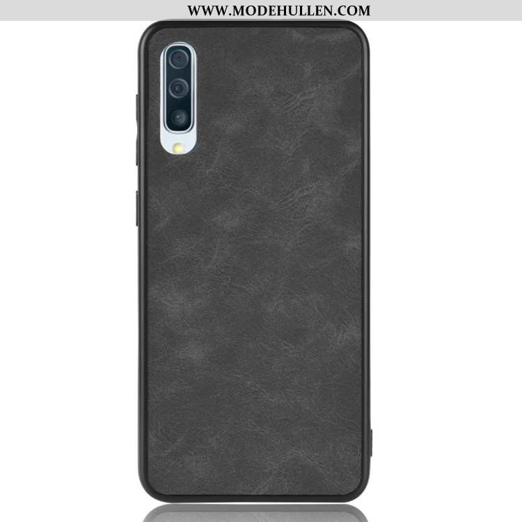 Hülle Samsung Galaxy A50s Super Dünne Schwarz Case Handy Schutz Alles Inklusive