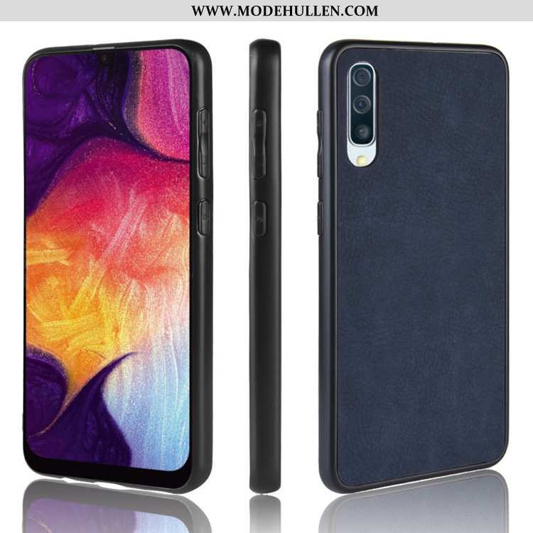 Hülle Samsung Galaxy A50s Super Dünne Schwarz Case Handy Schutz Alles Inklusive