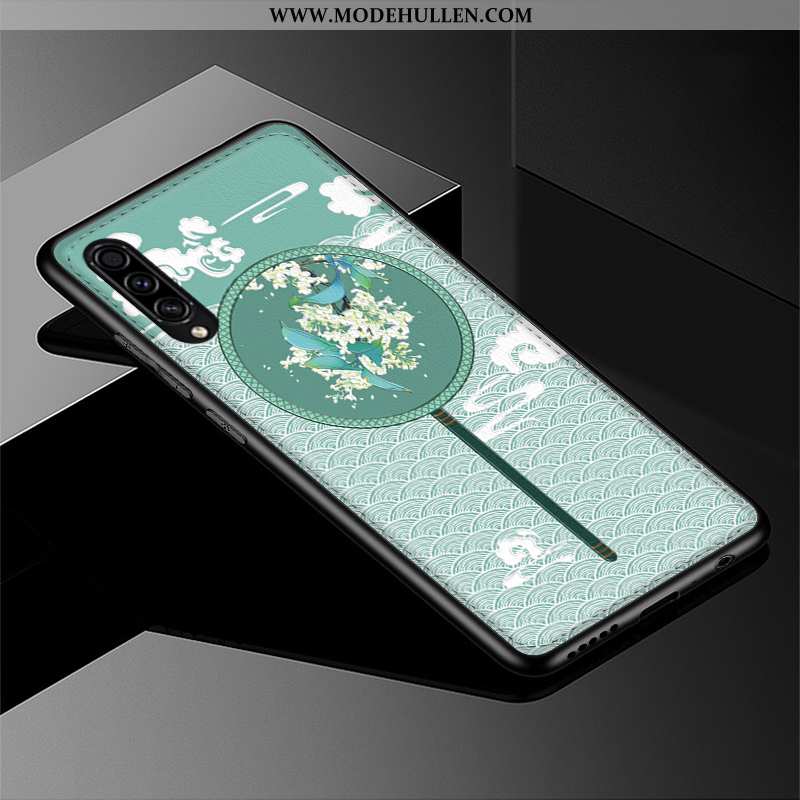 Hülle Samsung Galaxy A50s Trend Weiche Chinesische Art Weiß Persönlichkeit Muster Weiße