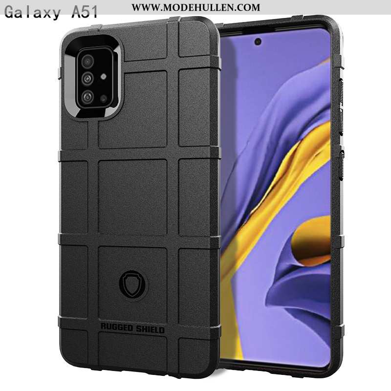 Hülle Samsung Galaxy A51 Persönlichkeit Kreativ Case Handy An Bord Silikon Schwarz