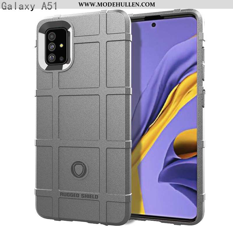 Hülle Samsung Galaxy A51 Persönlichkeit Kreativ Case Handy An Bord Silikon Schwarz