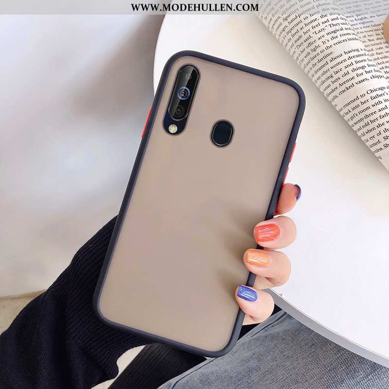 Hülle Samsung Galaxy A60 Schutz Transparent Case Anti-sturz Neu Handy Schwarz