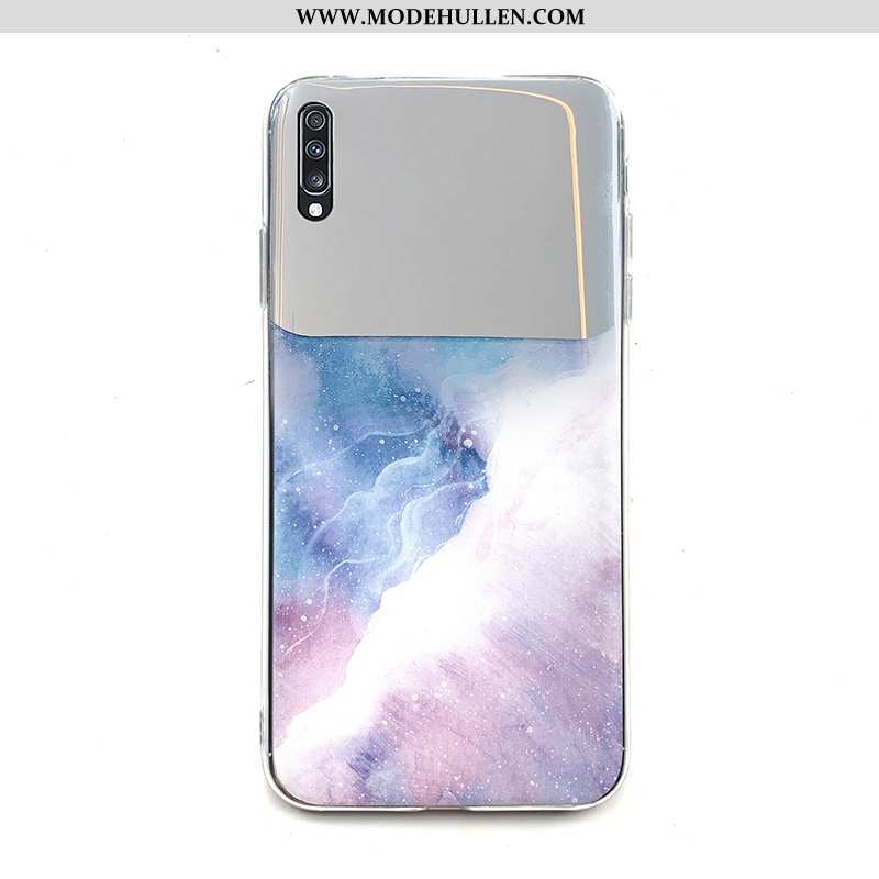 Hülle Samsung Galaxy A70 Persönlichkeit Kreativ Schutz Case Weiß Neu Weiße