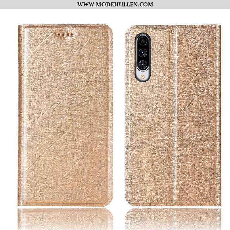 Hülle Samsung Galaxy A70s Muster Schutz Seide Sterne Handy Anti-sturz Gold