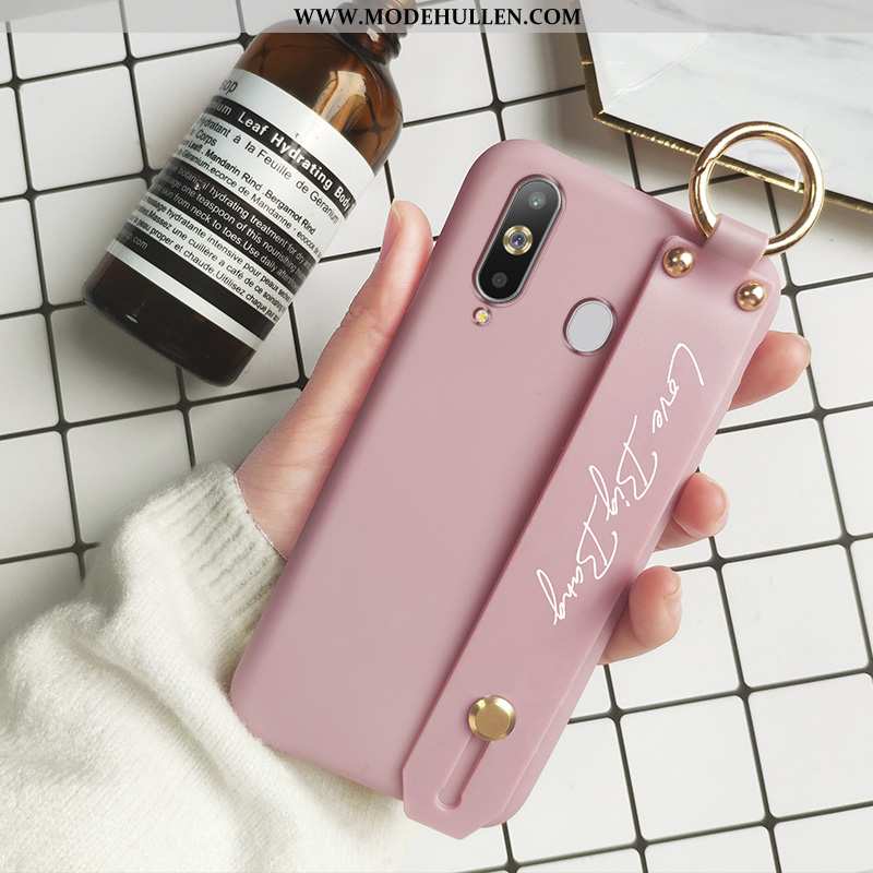 Hülle Samsung Galaxy A8s Super Weiche Rosa Dünne Case Sterne