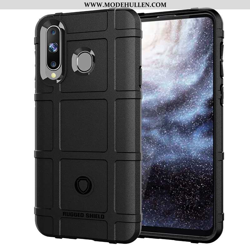 Hülle Samsung Galaxy A8s Trend Weiche Persönlichkeit Grün Silikon Case Sterne Army Grün