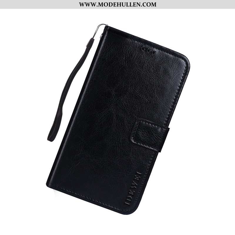 Hülle Samsung Galaxy A90 5g Lederhülle Persönlichkeit Handy Folio Case Kreativ Schutz Braun