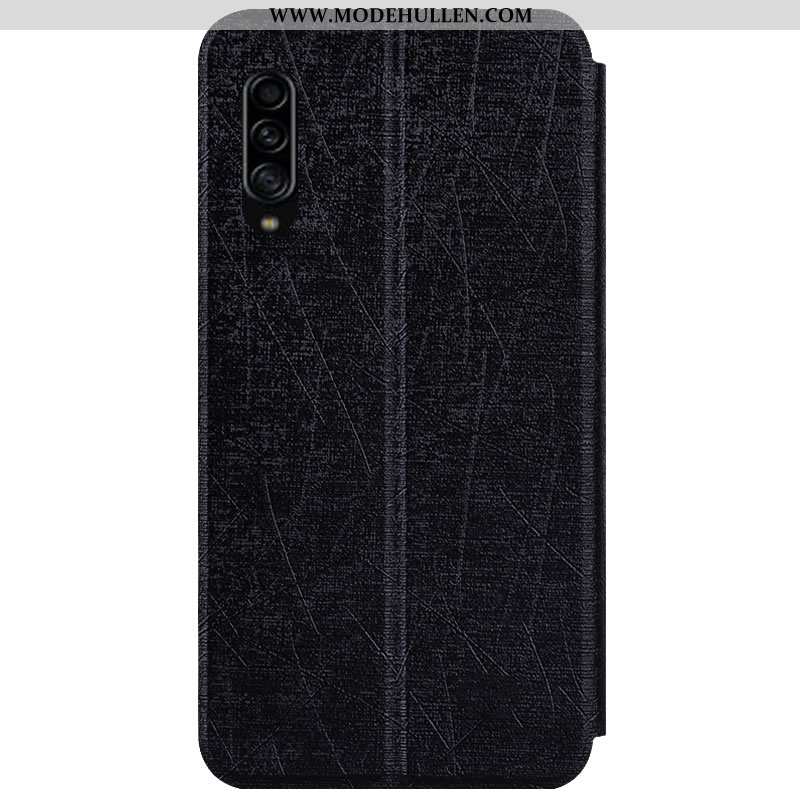 Hülle Samsung Galaxy A90 5g Lederhülle Weiche Anti-sturz Case Rosa Schutz Handy