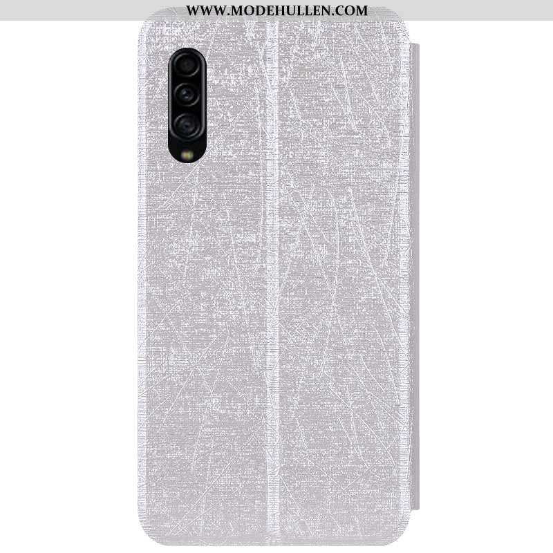 Hülle Samsung Galaxy A90 5g Lederhülle Weiche Anti-sturz Case Rosa Schutz Handy