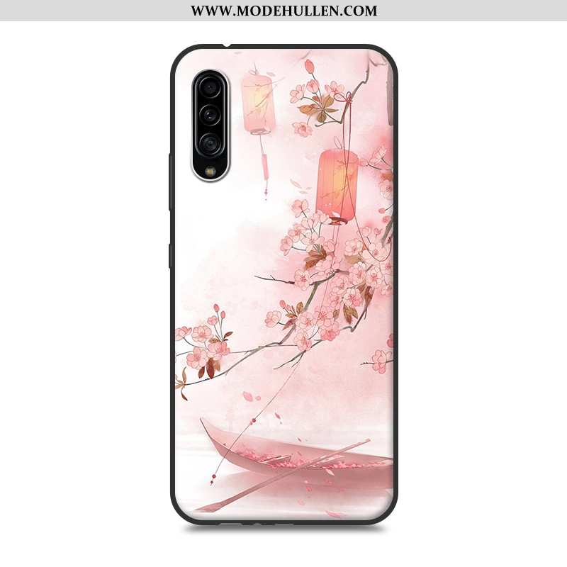 Hülle Samsung Galaxy A90 5g Silikon Schutz Rosa Sterne Persönlichkeit Case