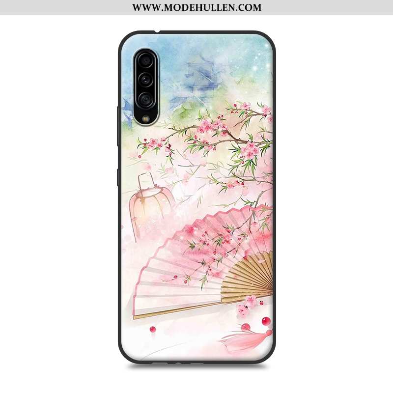 Hülle Samsung Galaxy A90 5g Silikon Schutz Rosa Sterne Persönlichkeit Case