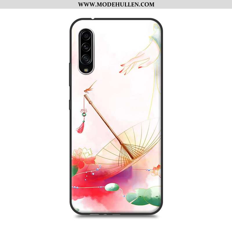 Hülle Samsung Galaxy A90 5g Silikon Schutz Rosa Sterne Persönlichkeit Case