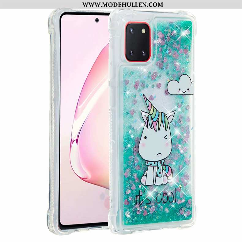 Hülle Samsung Galaxy Note 10 Lite Weiche Sterne Rot Case Einfassung Handy Rosa