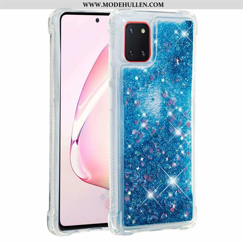 Hülle Samsung Galaxy Note 10 Lite Weiche Sterne Rot Case Einfassung Handy Rosa