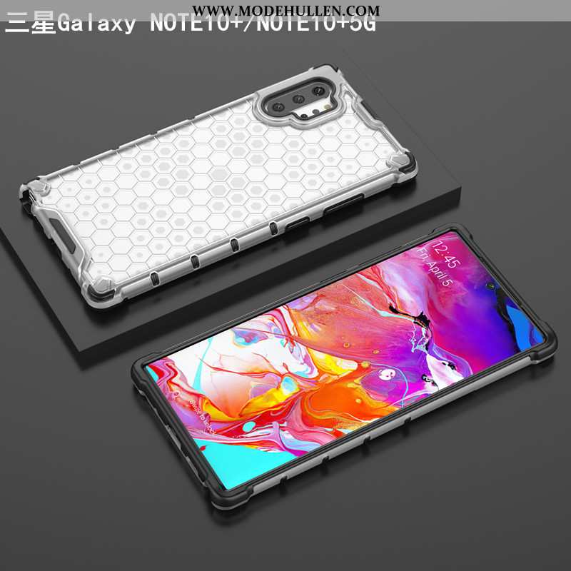 Hülle Samsung Galaxy Note 10+ Trend Super Schutz Einfach Anti-sturz Grün Case