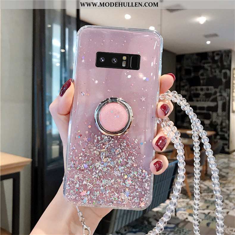 Hülle Samsung Galaxy Note 8 Schutz Kristall Anti-sturz Trend Case Rosa