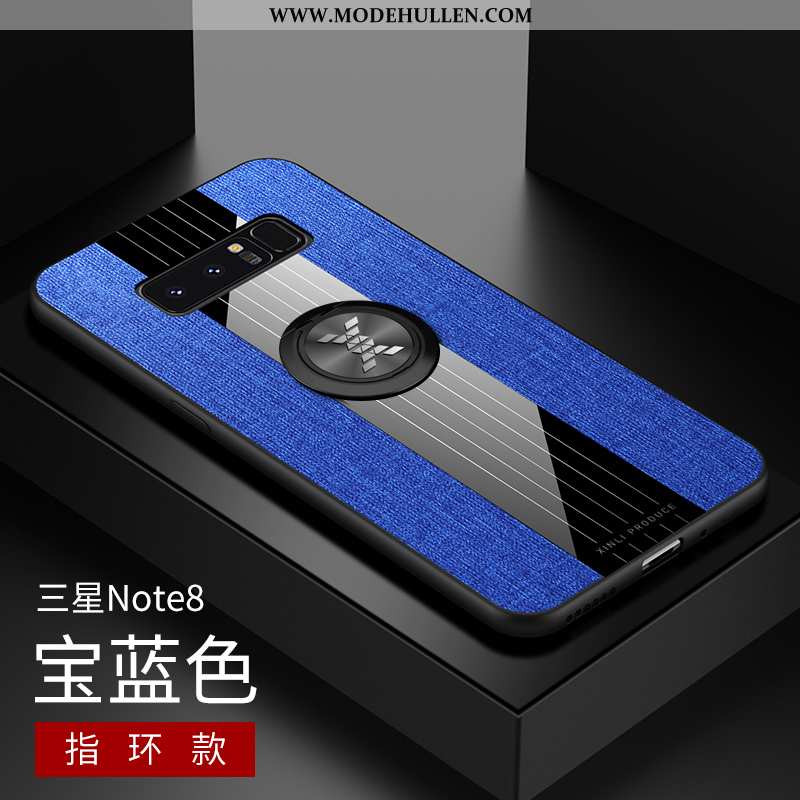Hülle Samsung Galaxy Note 8 Trend Weiche Silikon Schutz Schwarz Anti-sturz Magnetismus