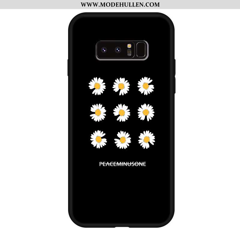 Hülle Samsung Galaxy Note 8 Weiche Silikon Sterne Anti-sturz Schwarz Handy