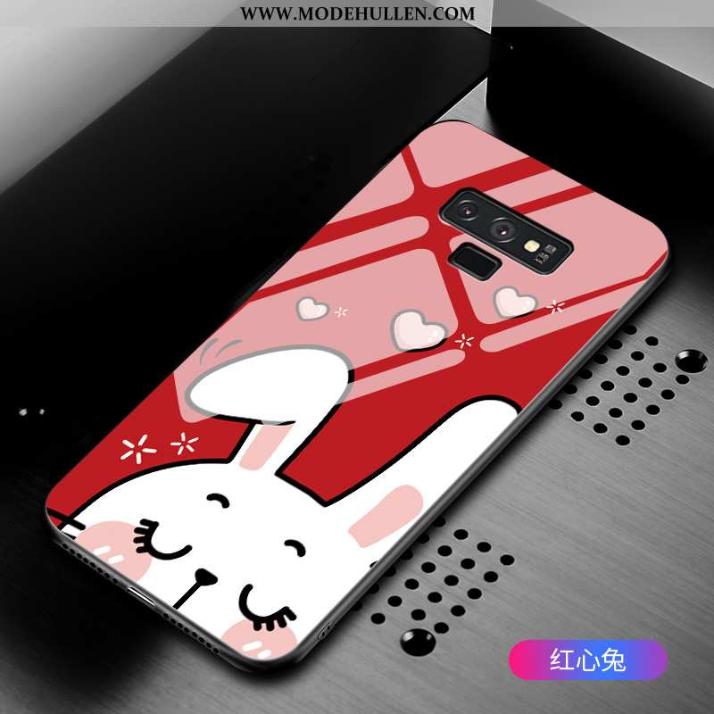 Hülle Samsung Galaxy Note 9 Karikatur Trend Einfassung Schwarz Anti-sturz Schutz