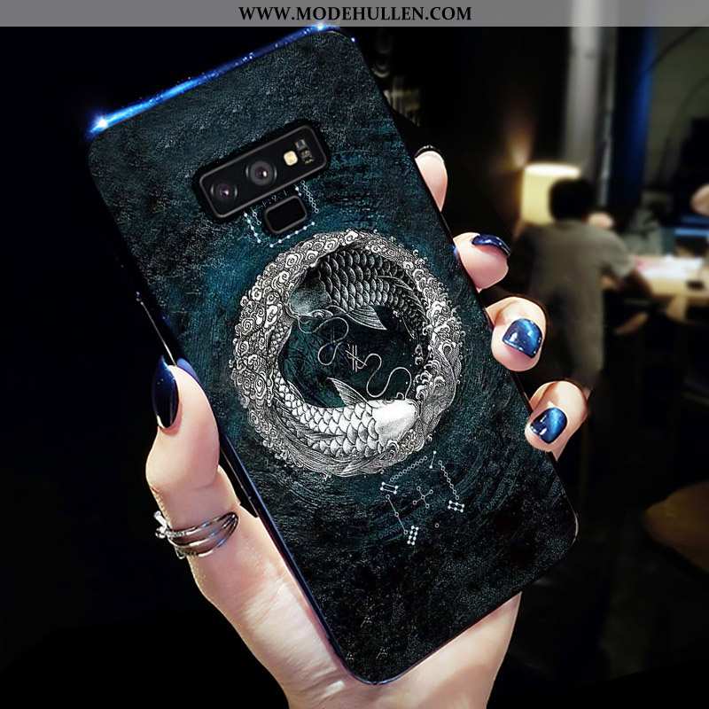 Hülle Samsung Galaxy Note 9 Kreativ Dünne Handy Grau Schutz Einfassung