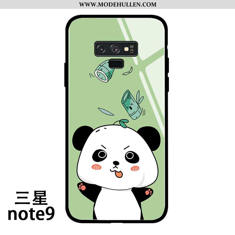 Hülle Samsung Galaxy Note 9 Persönlichkeit Karikatur Katzen Sterne Frisch Silikon Bär Grün