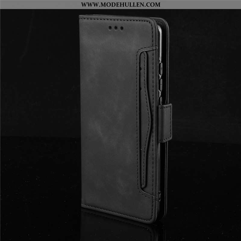 Hülle Samsung Galaxy Note20 Schutz Lederhülle Karte Sterne Case Folio Braun