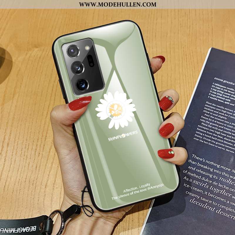 Hülle Samsung Galaxy Note20 Ultra Super Dünne Hängende Verzierungen Sterne Anti-sturz Kreativ Rosa