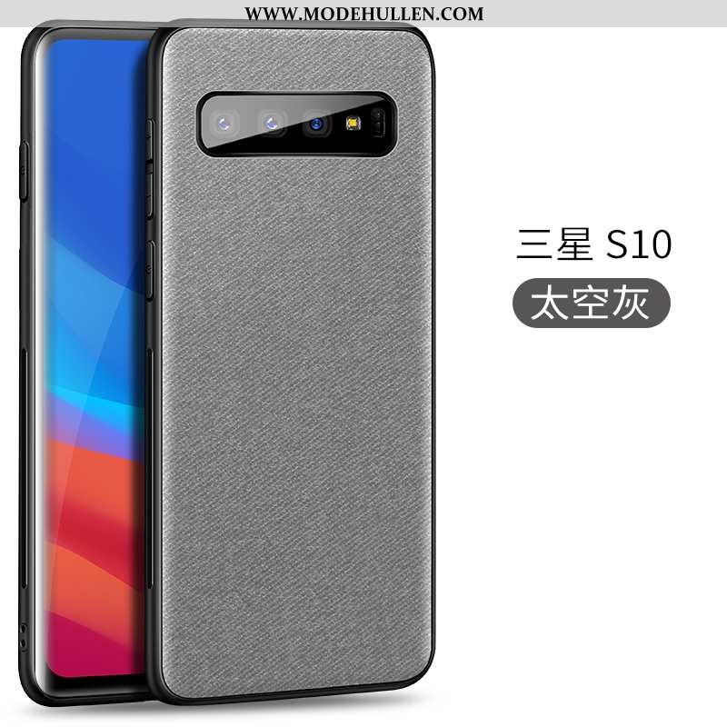 Hülle Samsung Galaxy S10 Trend Super Case Sterne Blau Magnetismus