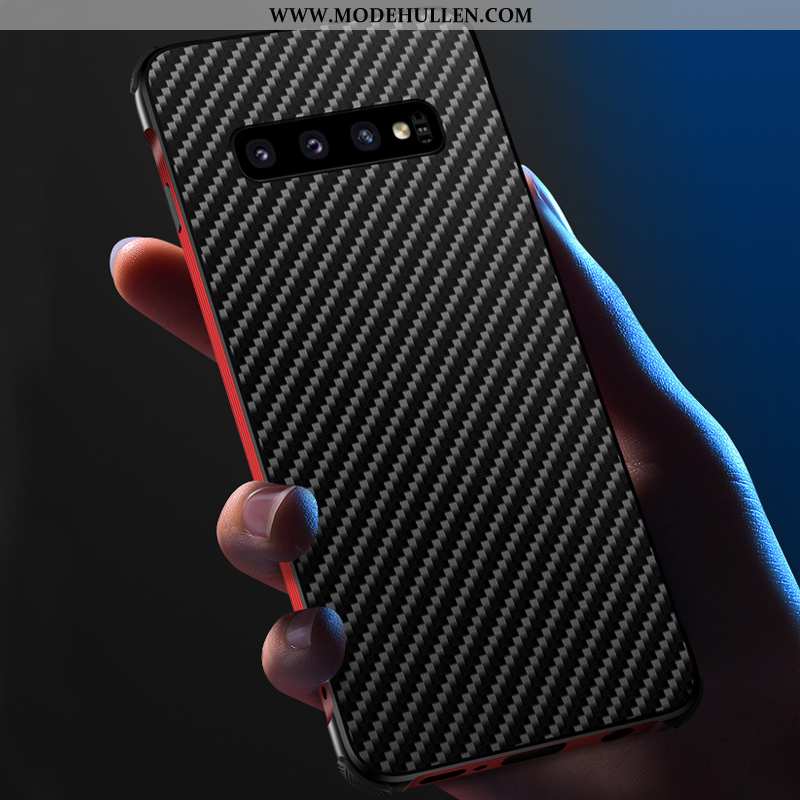 Hülle Samsung Galaxy S10 Trend Super Dünne Handy Schwarz Grenze