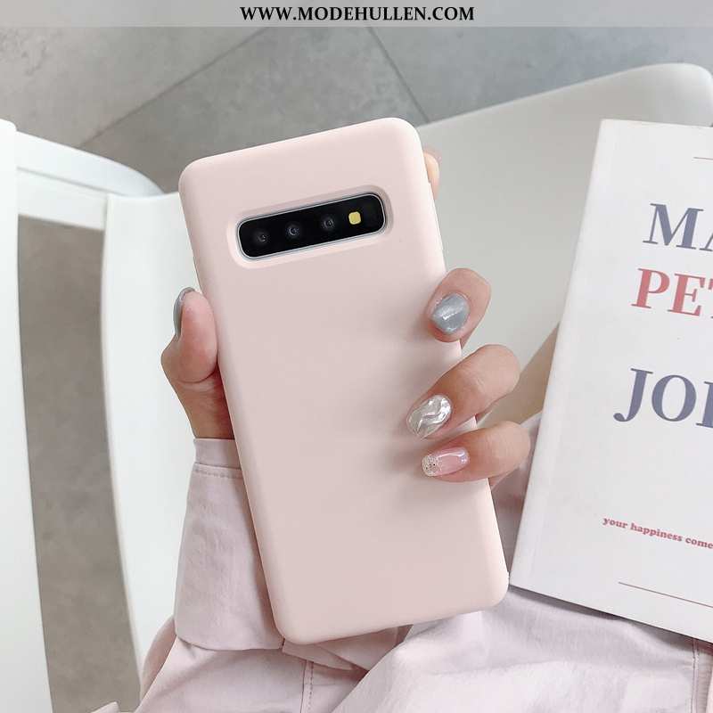 Hülle Samsung Galaxy S10+ Trend Weiche Sterne Einfassung Rot Netto Rot Neu Rote
