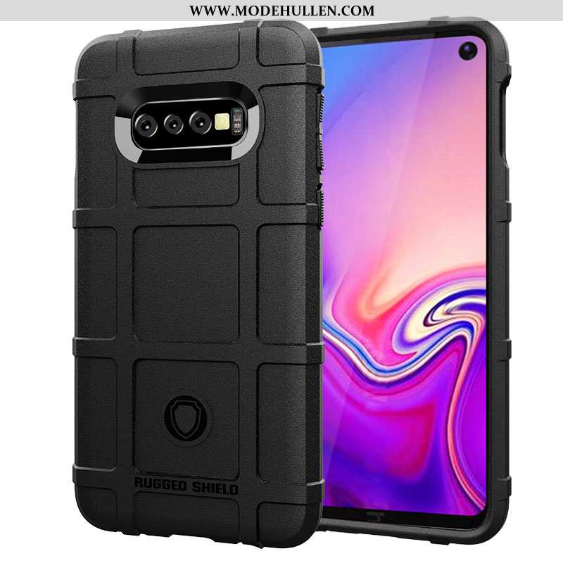 Hülle Samsung Galaxy S10+ Weiche Silikon Alles Inklusive Case Braun Nubuck