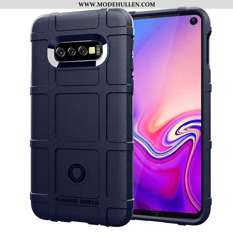 Hülle Samsung Galaxy S10+ Weiche Silikon Alles Inklusive Case Braun Nubuck