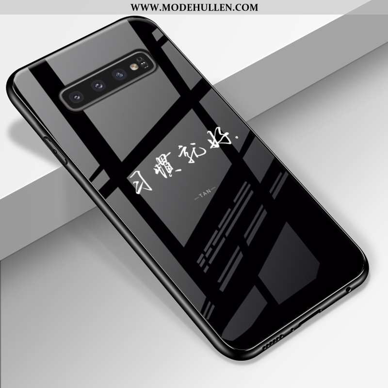 Hülle Samsung Galaxy S10+ Weiche Silikon Einfassung Anti-sturz Persönlichkeit Sternenhimmel Handy Bl