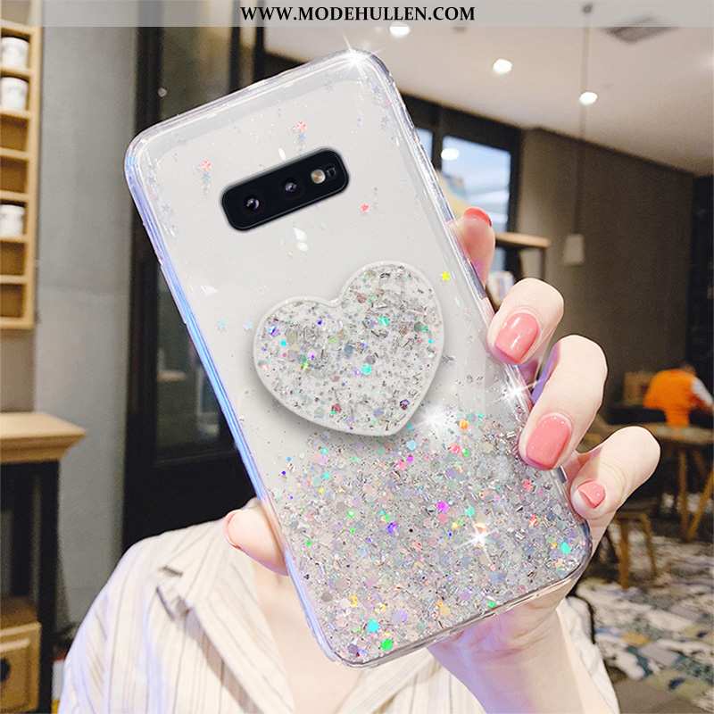 Hülle Samsung Galaxy S10e Persönlichkeit Handy Rosa Anti-sturz Case Treibsand