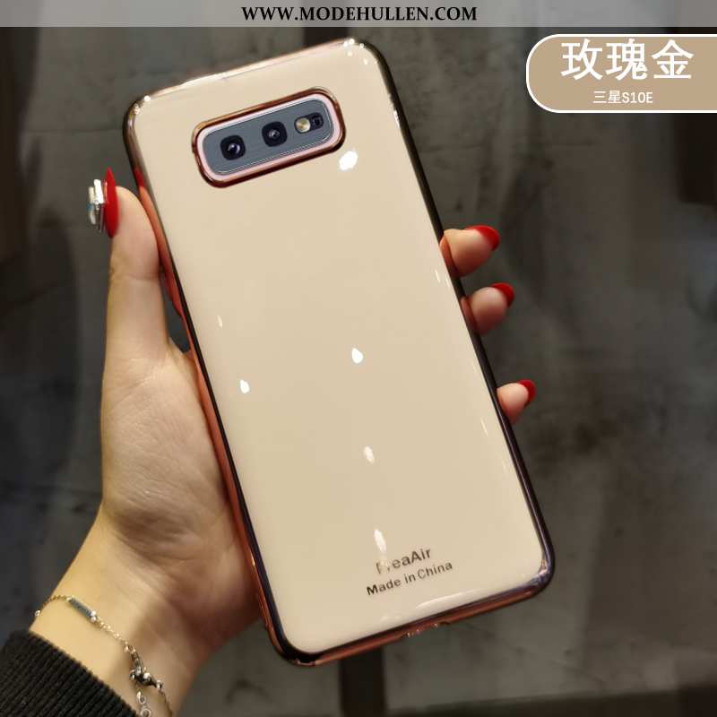 Hülle Samsung Galaxy S10e Super Dünne Wind Handy Gold Trend