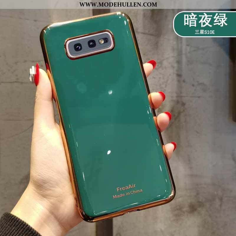 Hülle Samsung Galaxy S10e Super Dünne Wind Handy Gold Trend