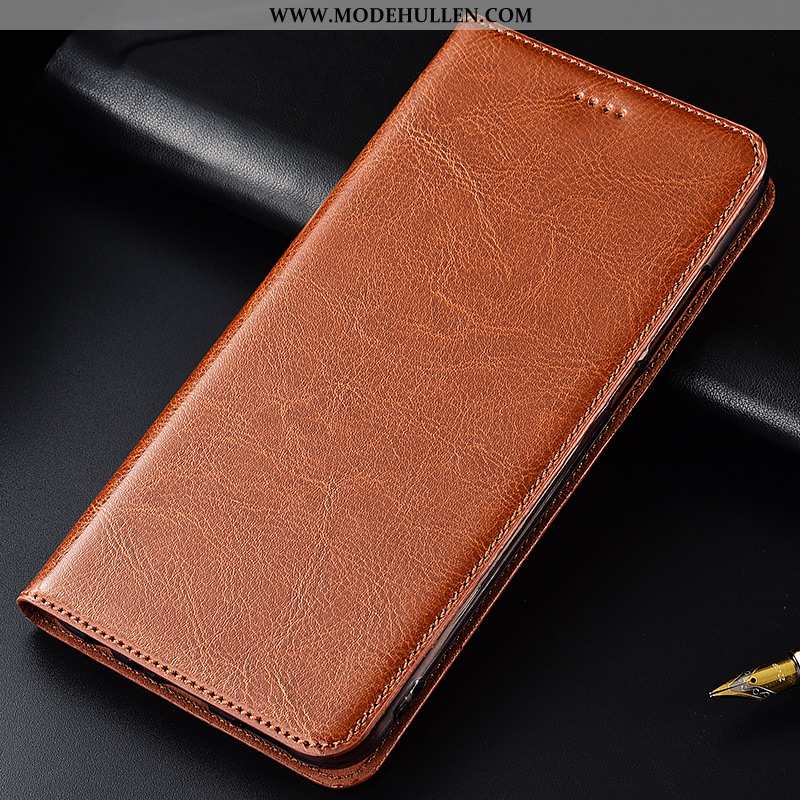 Hülle Samsung Galaxy S10e Weiche Schutz Lederhülle Anti-sturz Clamshell Muster Khaki