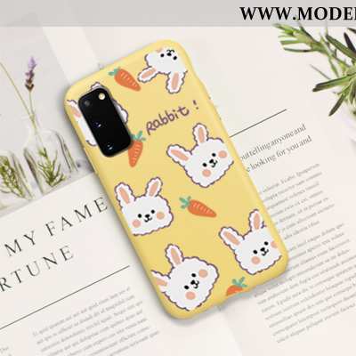 Hülle Samsung Galaxy S20 Kreativ Karikatur Grün Alles Inklusive Case Nubuck