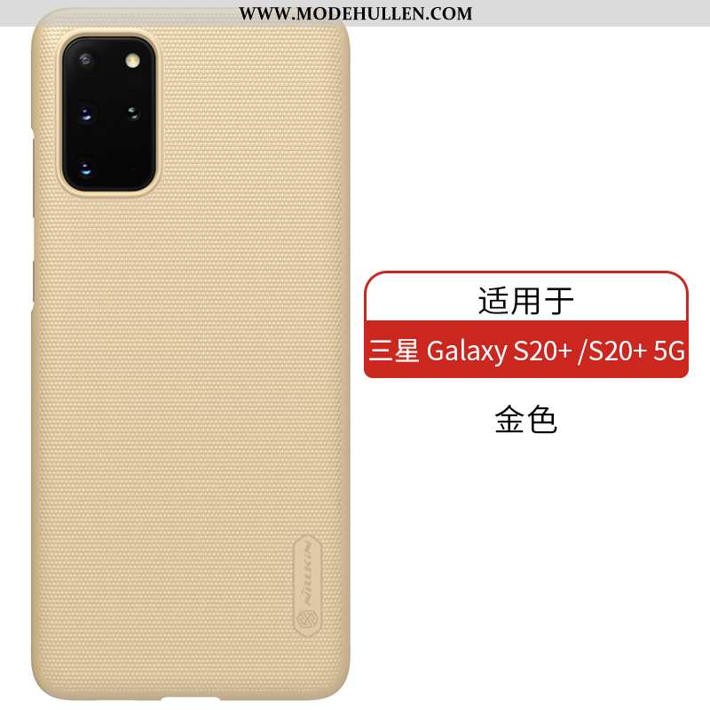 Hülle Samsung Galaxy S20+ Muster Dünne Schwer Gold Anti-sturz Neu Sterne Blau