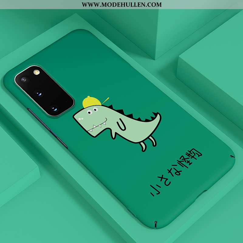 Hülle Samsung Galaxy S20 Nubuck Karikatur Trend Case Netto Rot Anti-sturz Grün