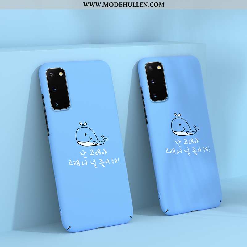 Hülle Samsung Galaxy S20 Nubuck Karikatur Trend Case Netto Rot Anti-sturz Grün