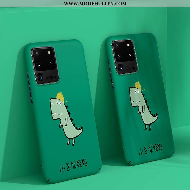 Hülle Samsung Galaxy S20 Ultra Karikatur Trend Sterne Handy Netto Rot Anti-sturz Grün