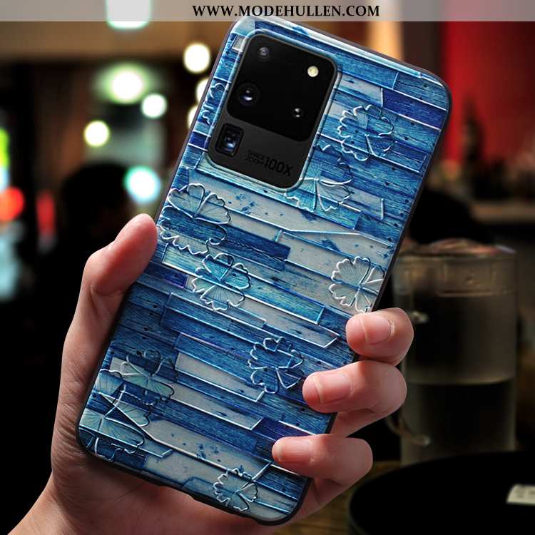 Hülle Samsung Galaxy S20 Ultra Kreativ Karikatur Handy Sterne Wind Trend Case Rosa