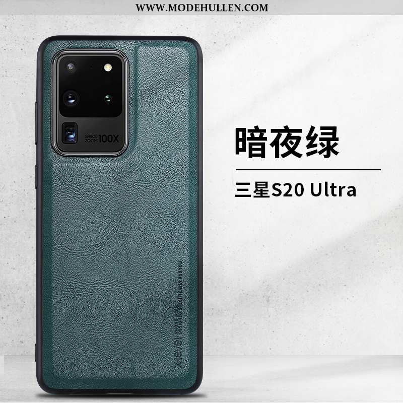 Hülle Samsung Galaxy S20 Ultra Super Weiche Case Alles Inklusive Dünne Einfach Blau
