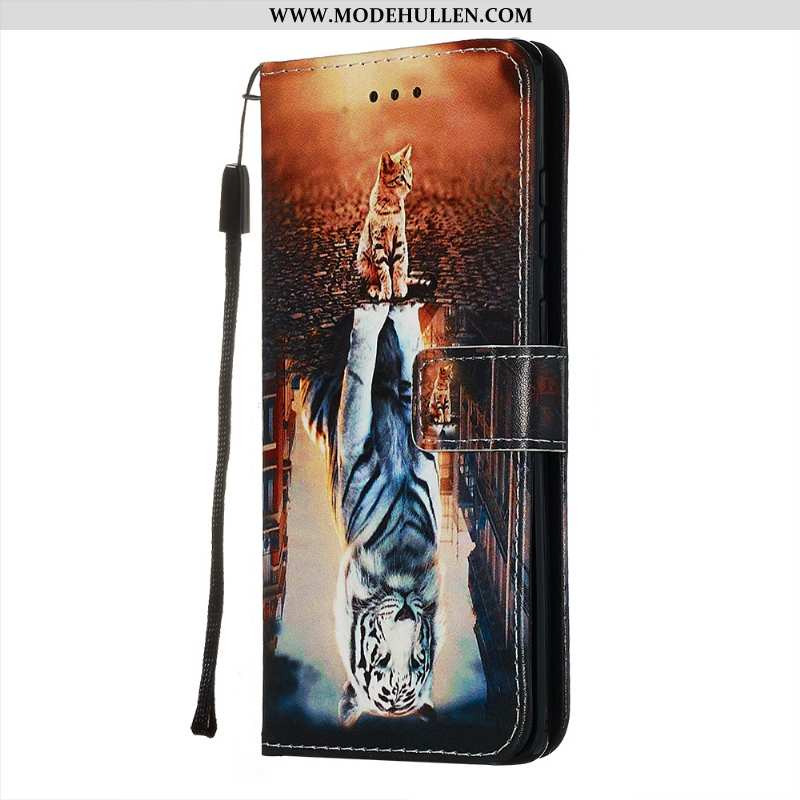 Hülle Samsung Galaxy S20 Weiche Lederhülle Folio Handy Karte Persönlichkeit Lila