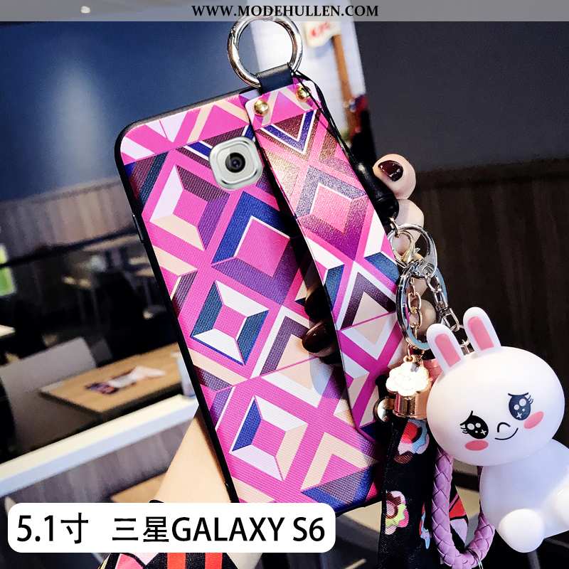 Hülle Samsung Galaxy S6 Kreativ Trend Hängende Verzierungen Persönlichkeit Handy Hintere Abdeckung R