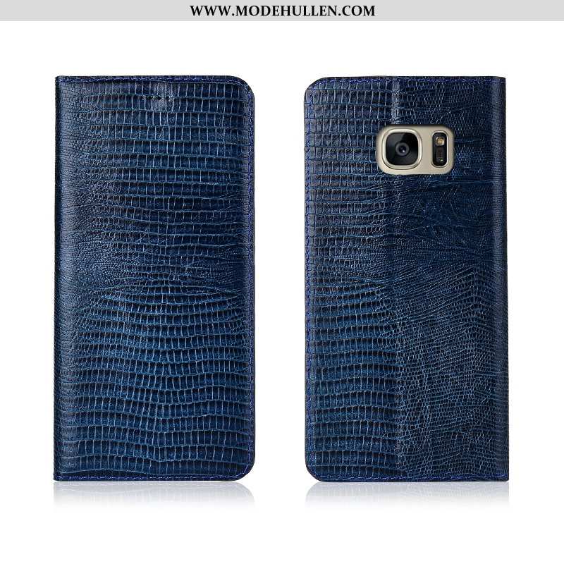 Hülle Samsung Galaxy S7 Edge Weiche Silikon Anti-sturz Neu Clamshell Schutz Schwarz